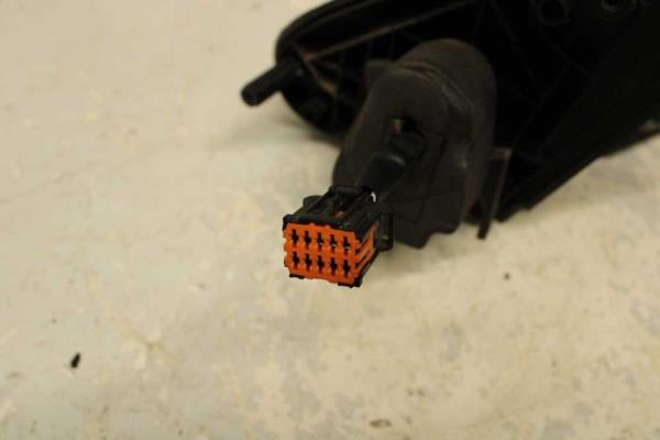 RETROVISEUR DROIT ELECTRIQUE CITROEN XSARA 2002+ (7PIN) rouge/NOIR - Vue 3